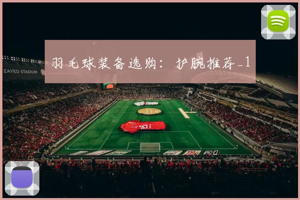 羽毛球装备选购：护腕推荐_1